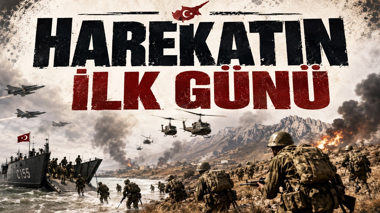Kıbrıs Barış Harekatı'nın İlk Günü Neler Yaşandı? | NTV Belgesel