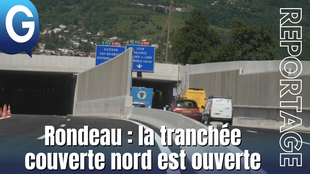 Reportage - Rondeau : la tranchée couverte nord est ouverte - video
