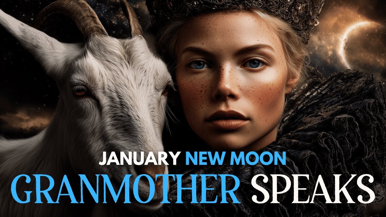 NEW MOON in CAPRICORN Guided Meditation 🌑 Grandmother SPEAKS Plant Intentions