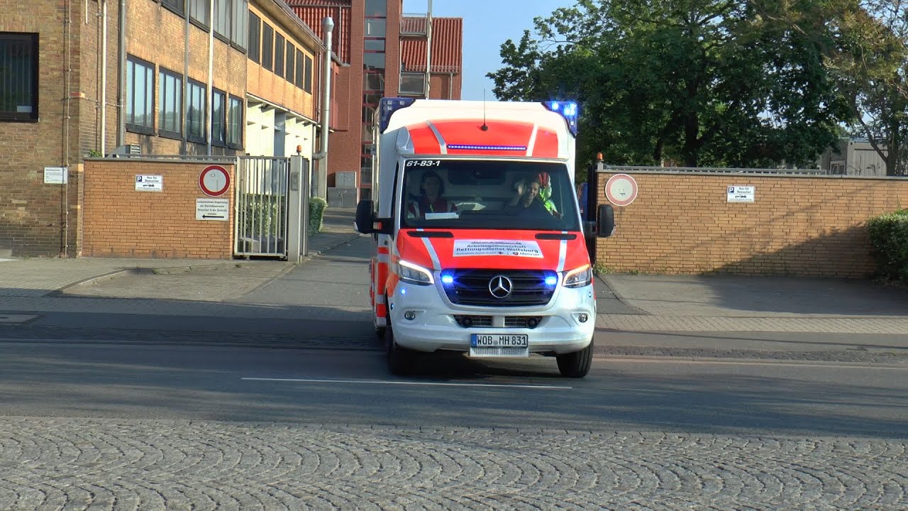 [Neue RTW´s + Grüße] Einsatzfahrten des Rettungsdienstes der Stadt Wolfsburg