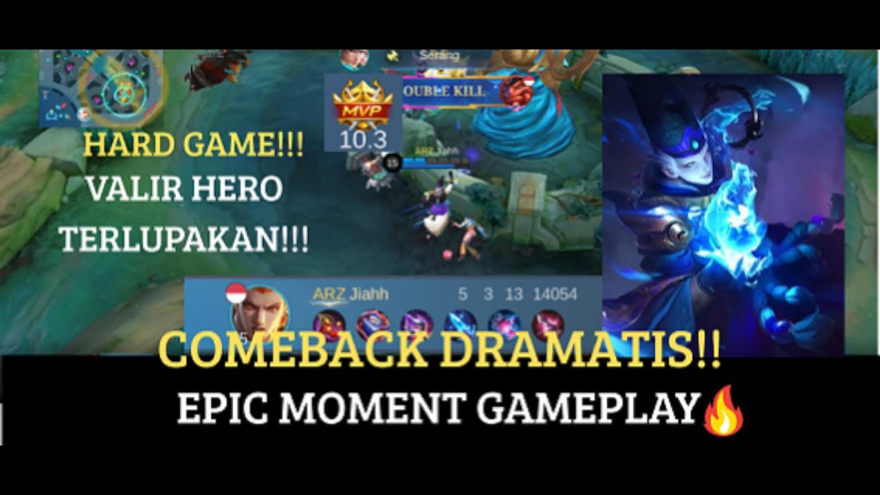 VALIR NGAMUK!! EPIC COMEBACK HERO YANG TERLUPAKAN 🔥 | Mobile Legends 2025