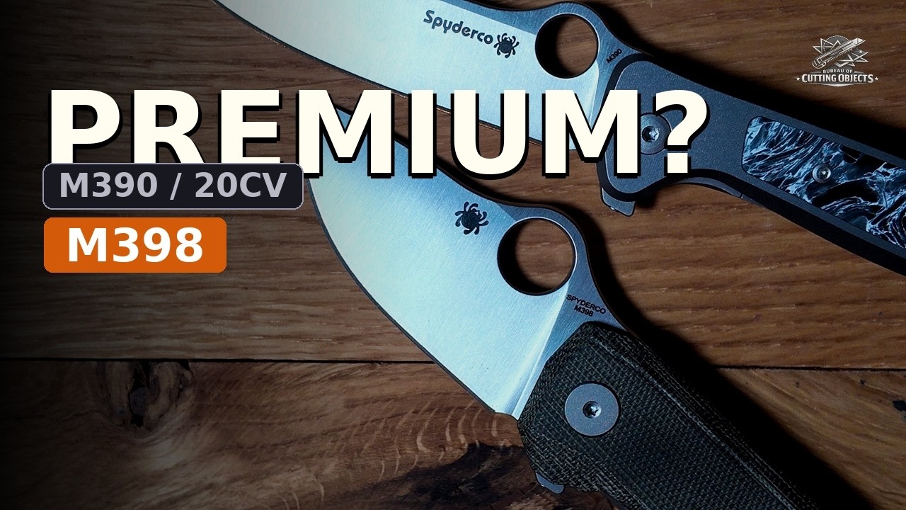 Is M398 Proof M390/20CV Was Never a Knife Steel? (The Ceiling Reveals Everything)