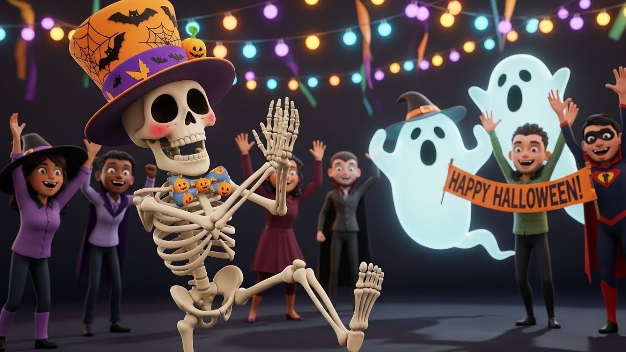 Танцующий скелет на ярмарке развлечений 💀🎡💃 | мультфильм для детей и весёлые приключения