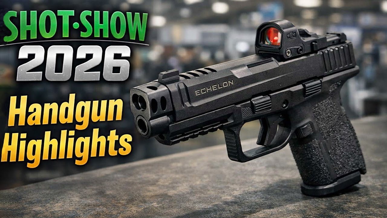 Потрясающие новинки пистолетов с выставки SHOT Show 2026