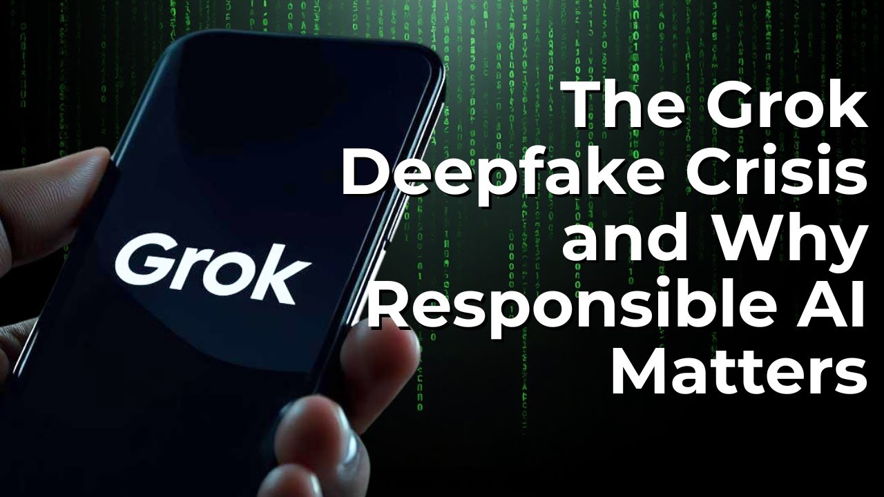 The Grok deepfake crisis and why you should personally care about responsible AI