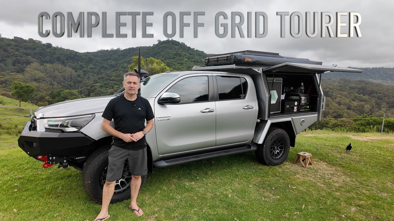 Hilux N80 Off Grid Tourer | Power Boss 12v Lithium setup