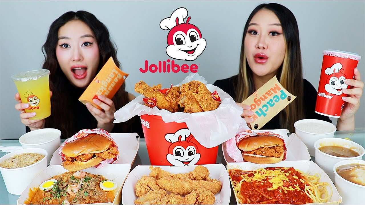 JOLLIBEE MUKBANG 🍗 | FRIED CHICKEN, CHICKEN SANDWICH, SPAGHETTI, PALABOK