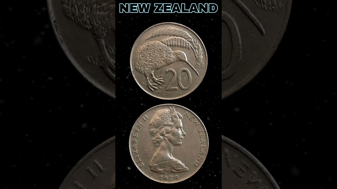 New Zealand 20 Cents 1979. #shorts #coinnotesz #viral