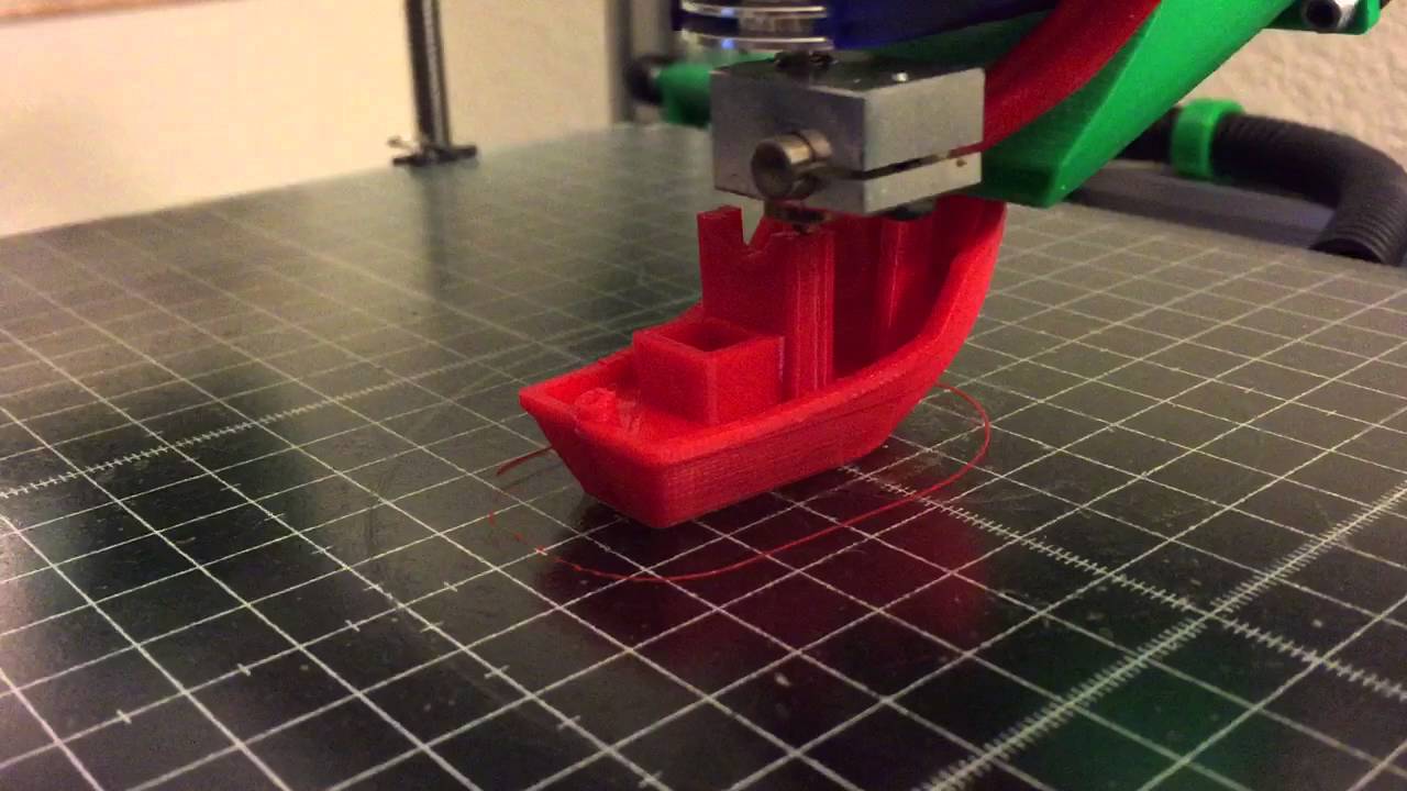 D-Bot 3Dbenchy 100mm/s part2