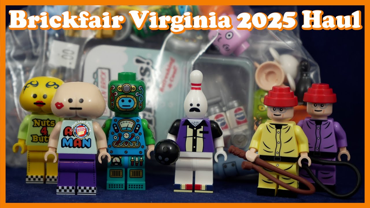 Everything I Got at Brickfair Viginia 2025 | Citizen Brick Custom Lego Haul