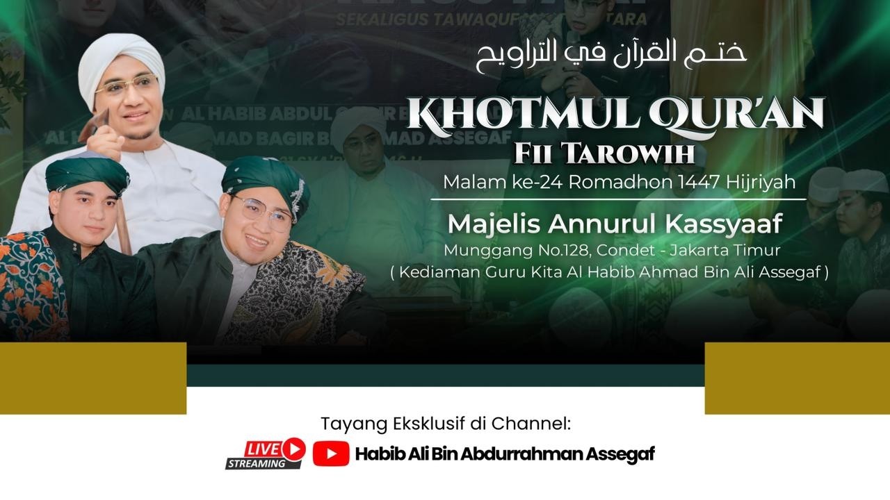 BUKA PUASA & SHOLAT TAROWIH KHOTMUL QUR'AN MAJELIS TA'LIM ANNURUL KASYAAF (CONDET, JAKARTA TIMUR)