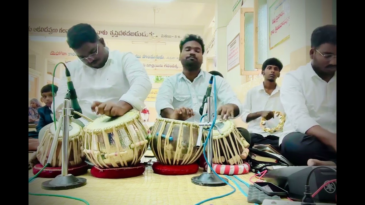 #HEBRON #Andharamu prabhu ninnu ||#TABLA||#berachahprayerhouse  #hebronheadquaters  #siddipet