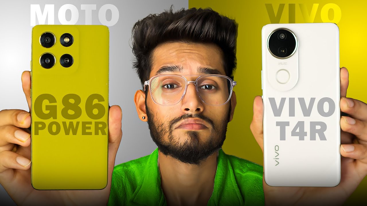 Vivo T4R 5G vs Moto G86 Power | Best phone under 20000 | Which One Should You Buy? |