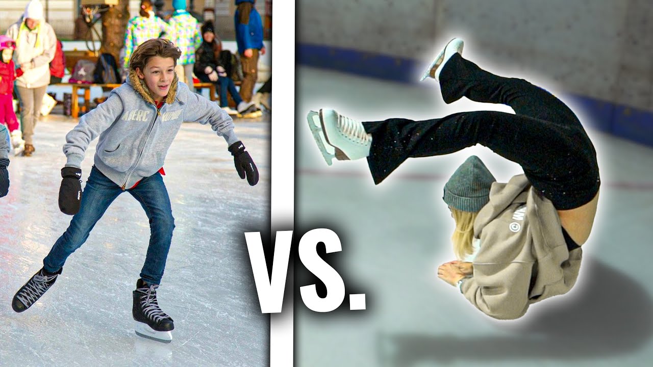 ANDERE VS. ICH IN DER EISHALLE 😂🥶 mit meinem FREUND - Itsmisabell