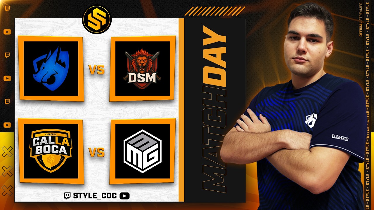🔴 LIVE - JUEGAN los HISPANOS: TEAM ELEKTROS 🆚 DSM SQUAD - CLB ESPORTS 🆚 MILLESIME WHITE | SC - SB