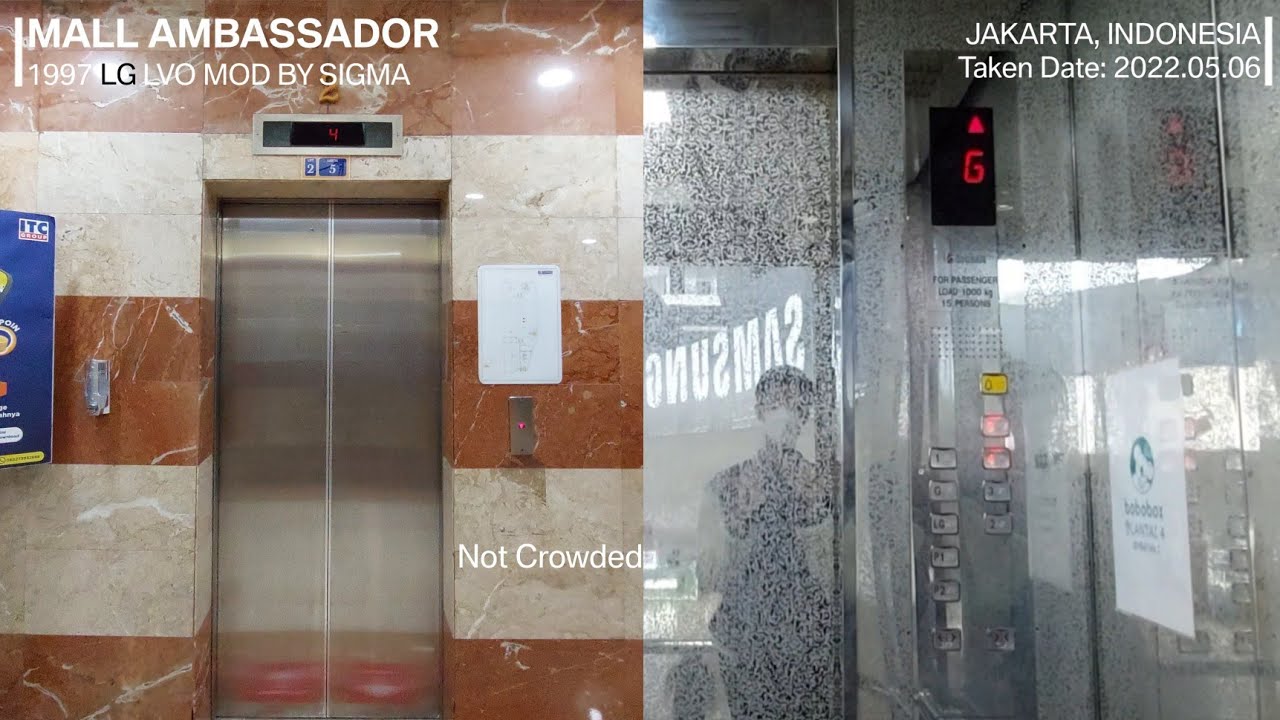 LG (Mod by Sigma) Scenic Traction Elevator at Mall Ambassador, Jakarta
