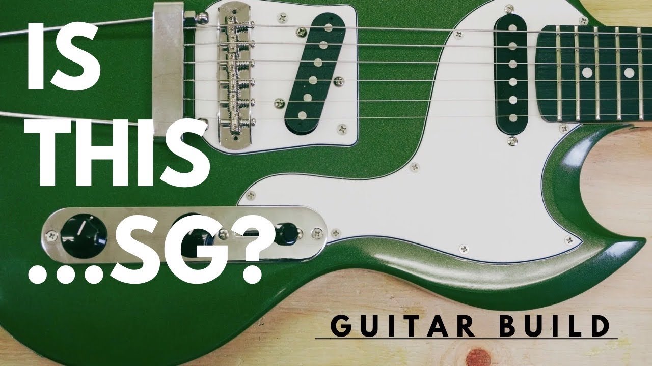 I built a guitar that you might have seen it before or not.