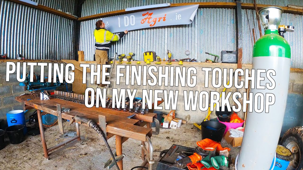 PUTTING THE NEW SAW TO GOOD USE  FABRICATING A ROLLER TABLE