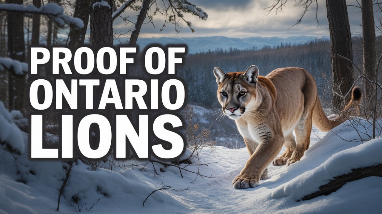 Mountain Lions Have Returned To Ontario: All Photographic Evidence