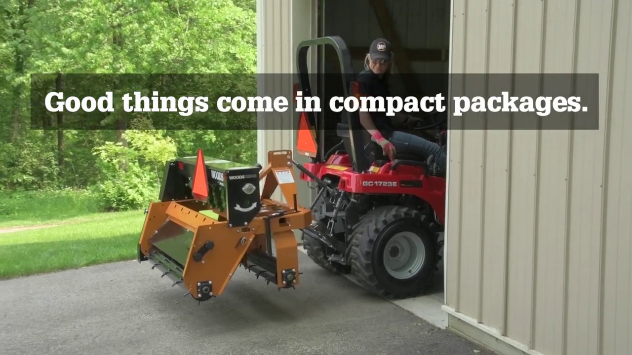 Woods&reg; Compact Super Seeder | Made for your Compact or Subcompact Tractors and ATVs or UTVs.