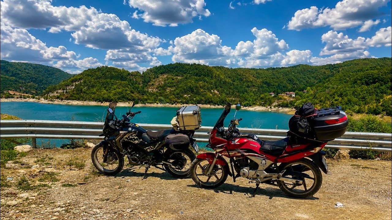 SYM NHT200 ile CİDE-KASTAMONU-ERFELEK SİNOP #sym  #travel #motovlog #dji 