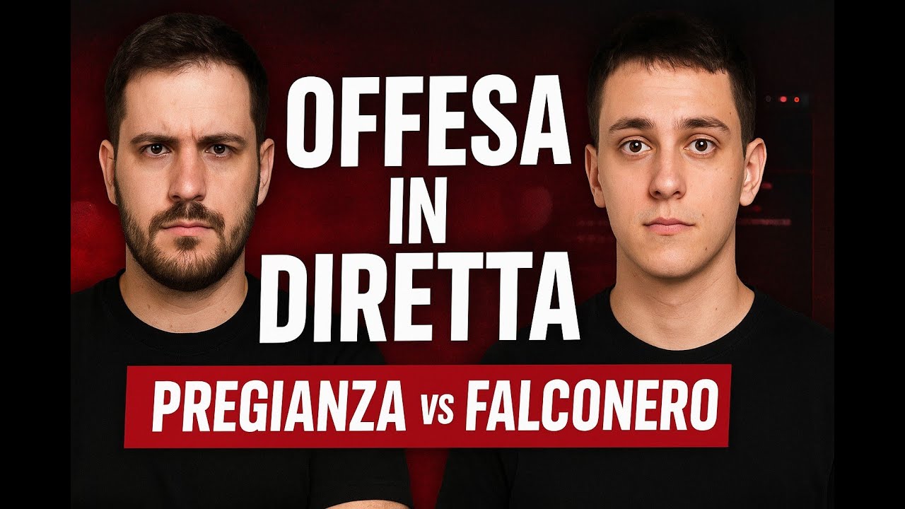 Pregianza offende Falconero in live: cosa è successo davvero