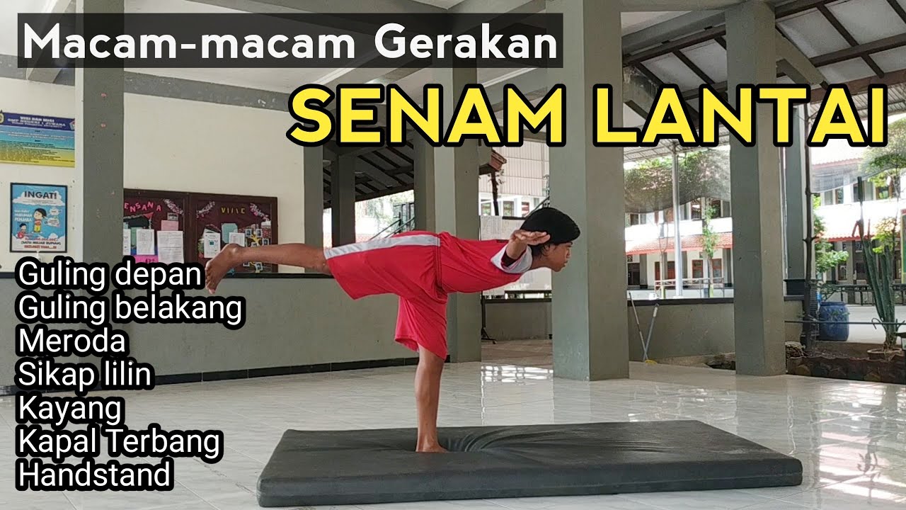 Macam Gerakan Senam Lantai - Materi Pembelajaran Senam Lantai