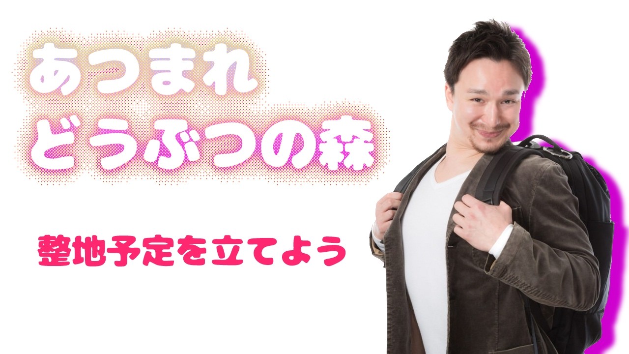 【配信】あつ森の整地予定を立てよう！【実況】