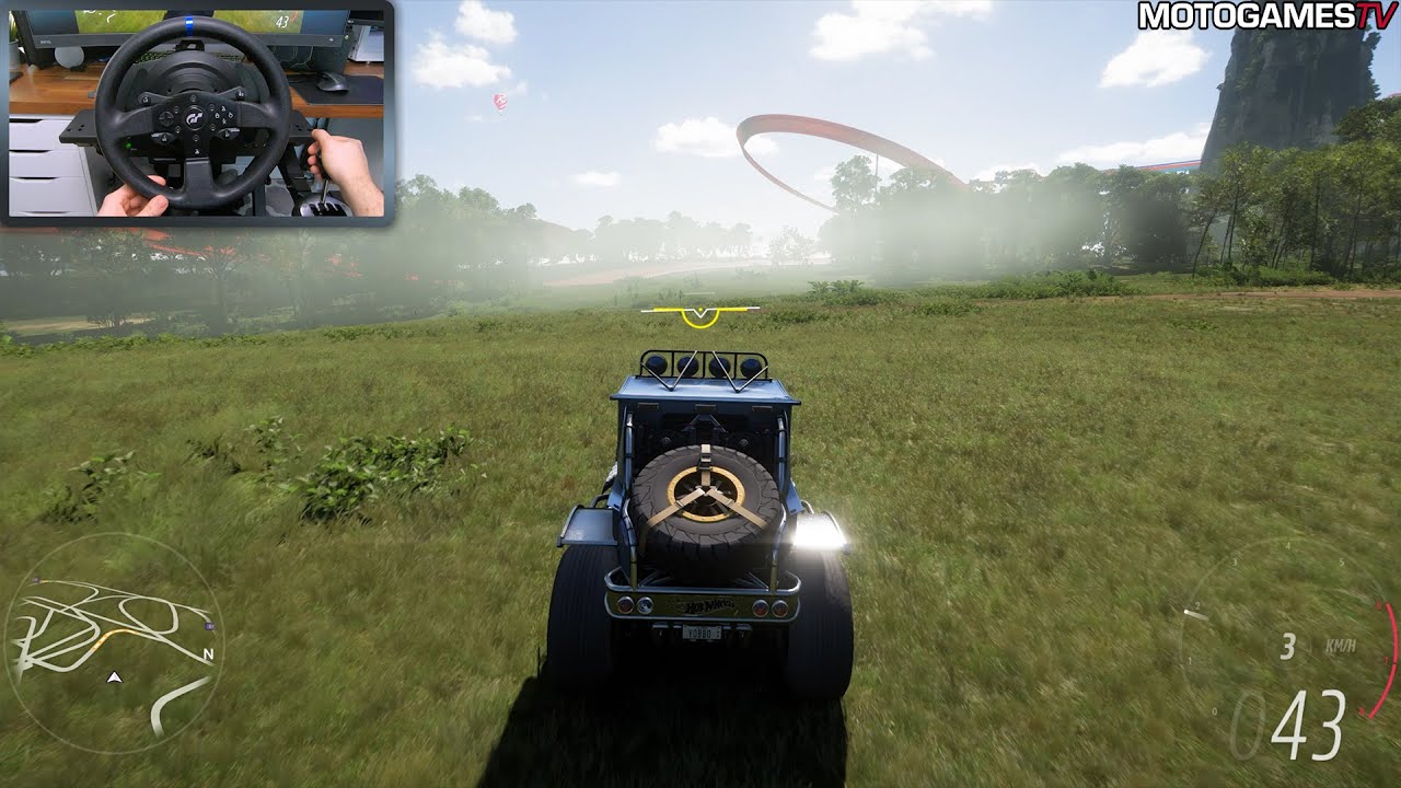 Forza Horizon 5 - 2013 Hot Wheels Baja Bone Shaker | Thrustmaster T300RS Gameplay