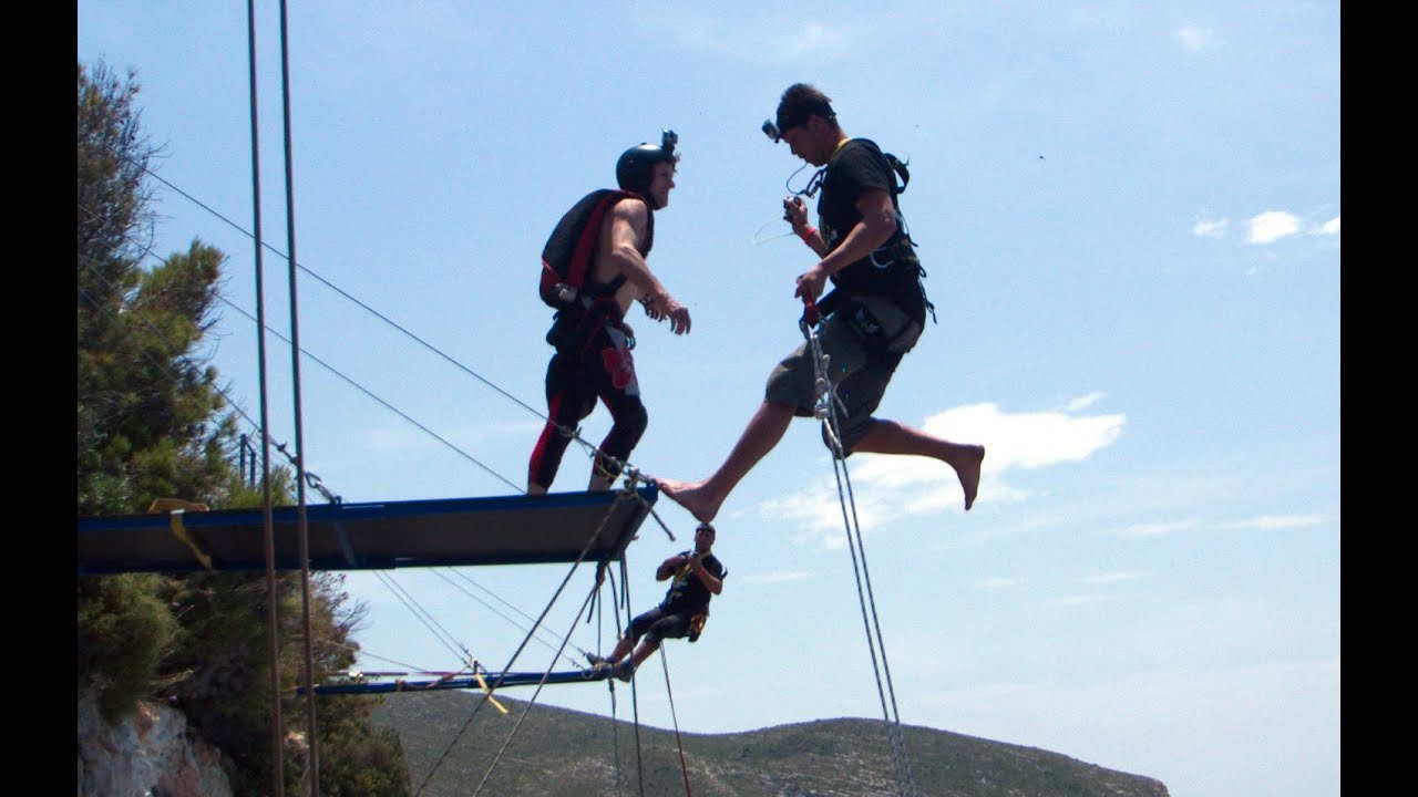 ROPE JUMP & BASE JUMP in Zakyntos - Dream Walker 3