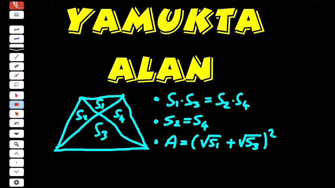 İSPAT : YAMUK TA ALAN ÖZELLİKLERİ ( TYT GEOMETRİ / YAMUK )
