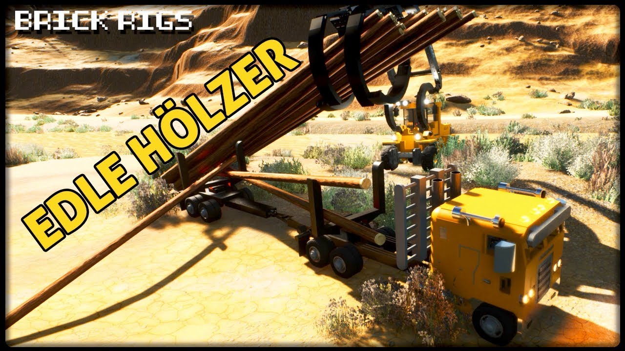 Edle H&ouml;lzer durch die Furt | BrickRigs | Let&acute;s Play Brick Rigs Deutsch - German | Lego