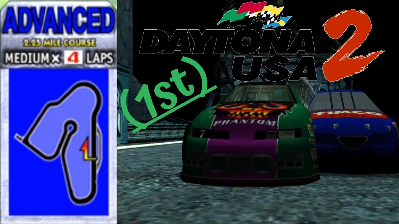 Daytona USA 2 Power Edition: Phantom Full Force (Advance) (Number 7) (1st) (r-830)