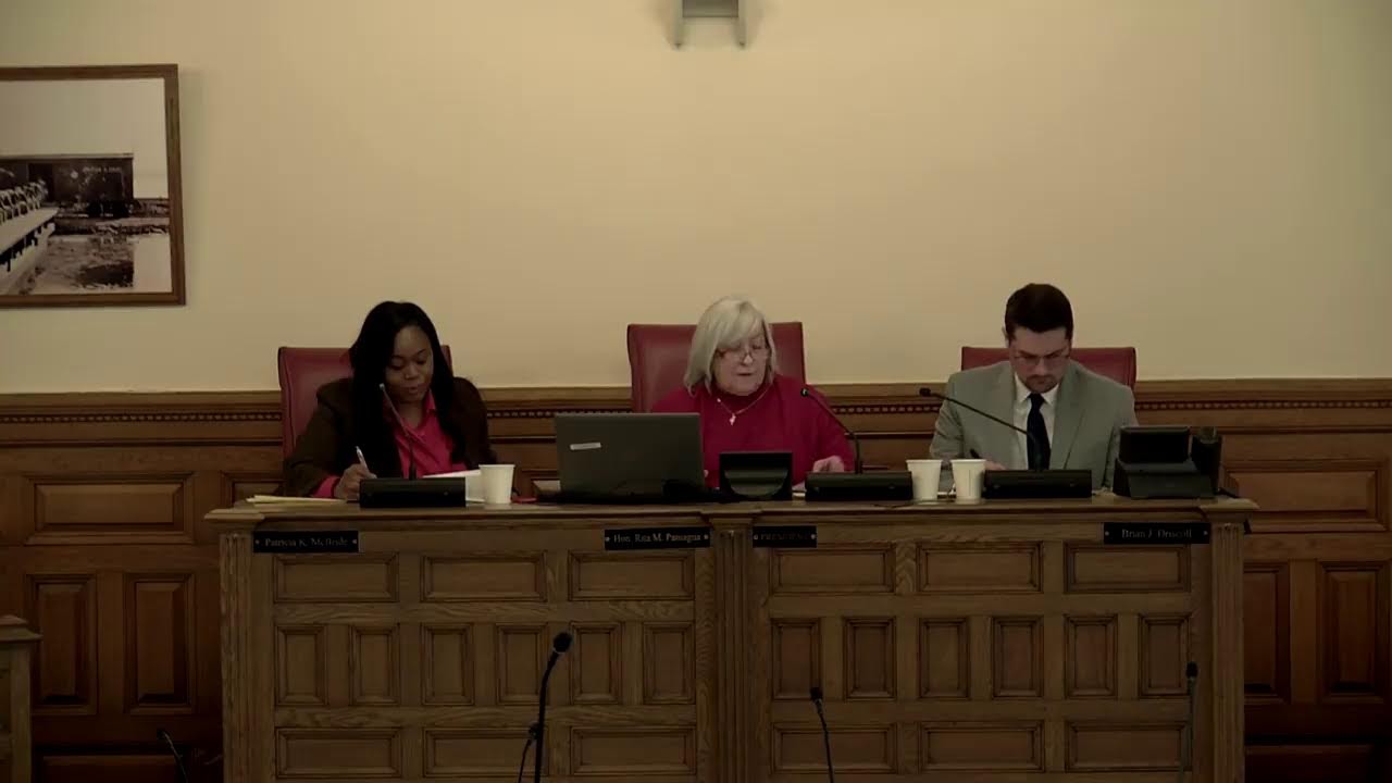 Common Council Public Hearing, Monday January 26th 2026