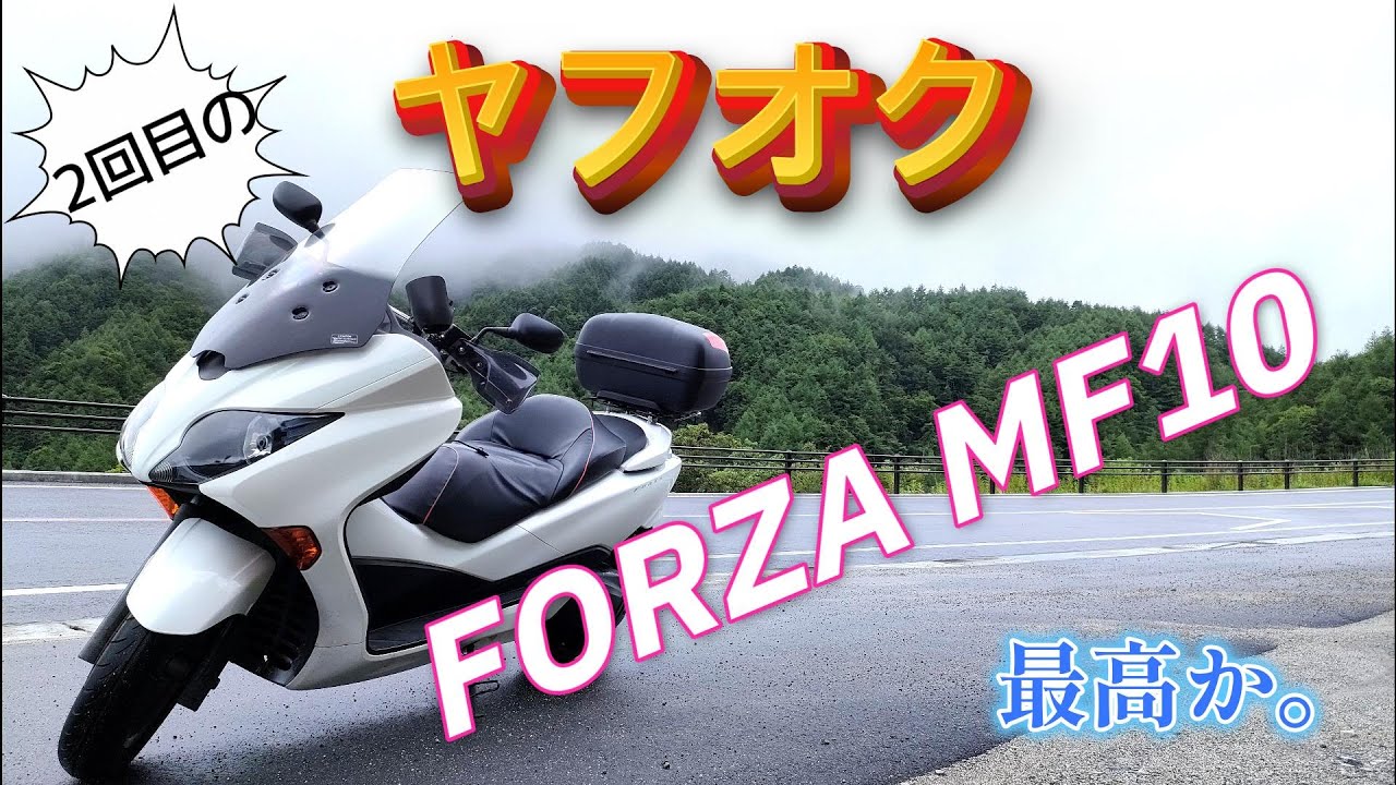 2回目のヤフオク購入！フォルツァMF10、最高か。