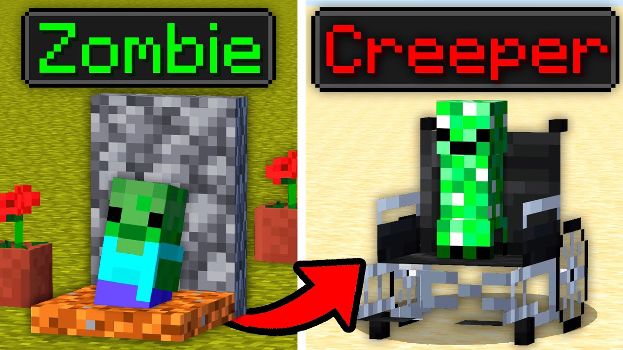 AND CHI Se TRANFORMO En Los MOBS De MINECRAFT