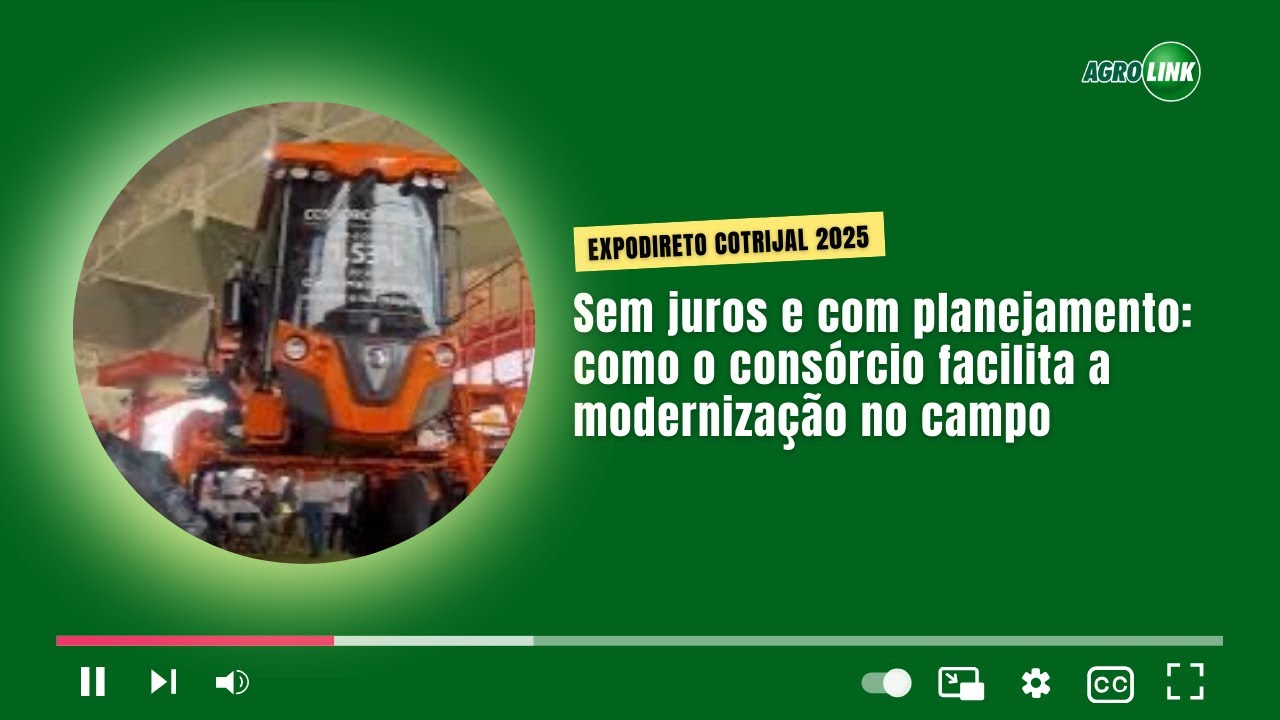 Sem juros e com planejamento: como o consórcio facilita a modernização no campo