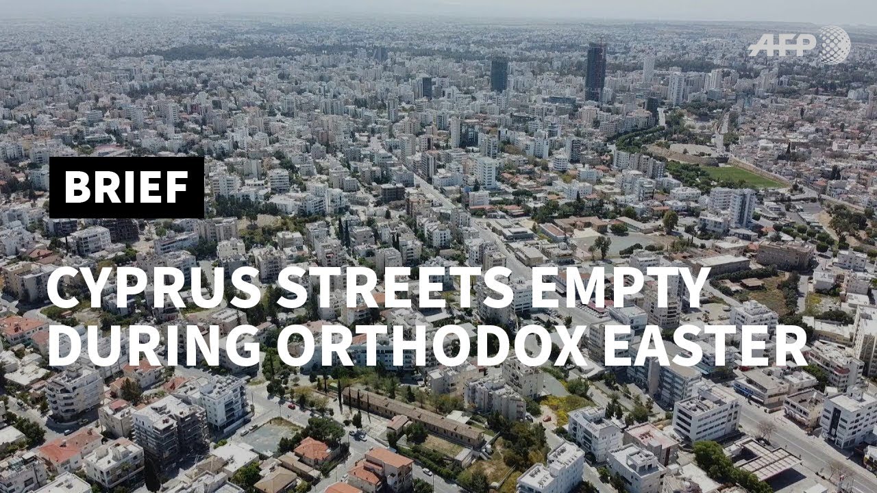Cyprus streets empty during Orthodox Easter | AFP