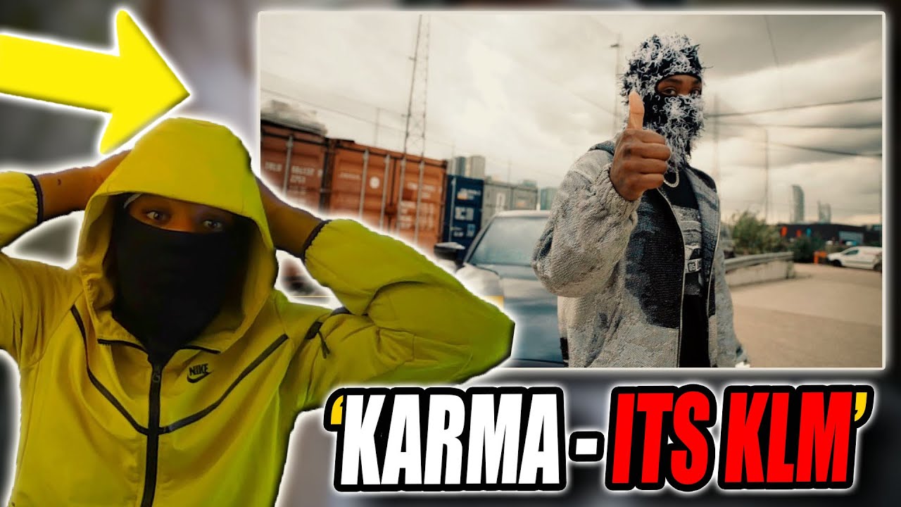 The BEST UK DELIVERY😤 | C2 REACTS to KARMA - ITS KLM [Music Video] | GRM Daily