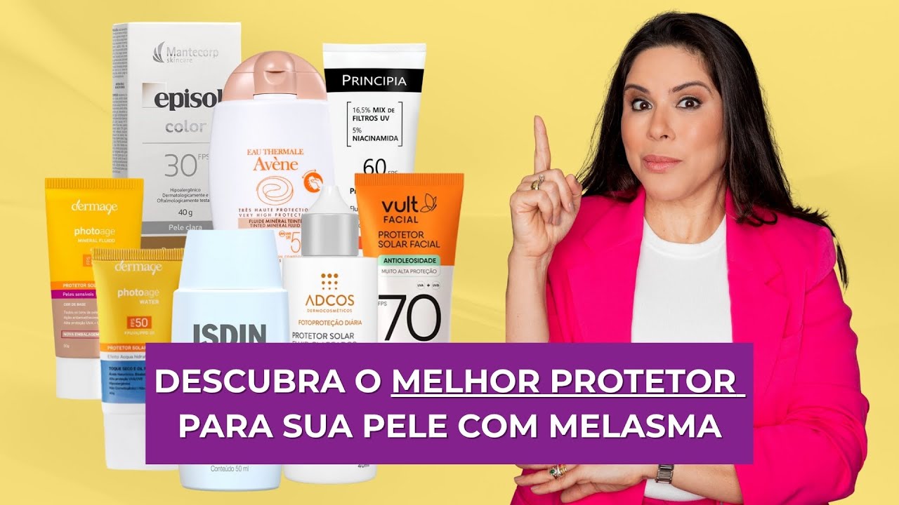 Protetor solar ideal para Melasma: Existe mesmo?