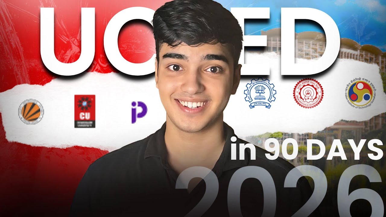 How to Crack IIT UCEED in just 3 Months | Don&rsquo;t Panic. Do THIS!