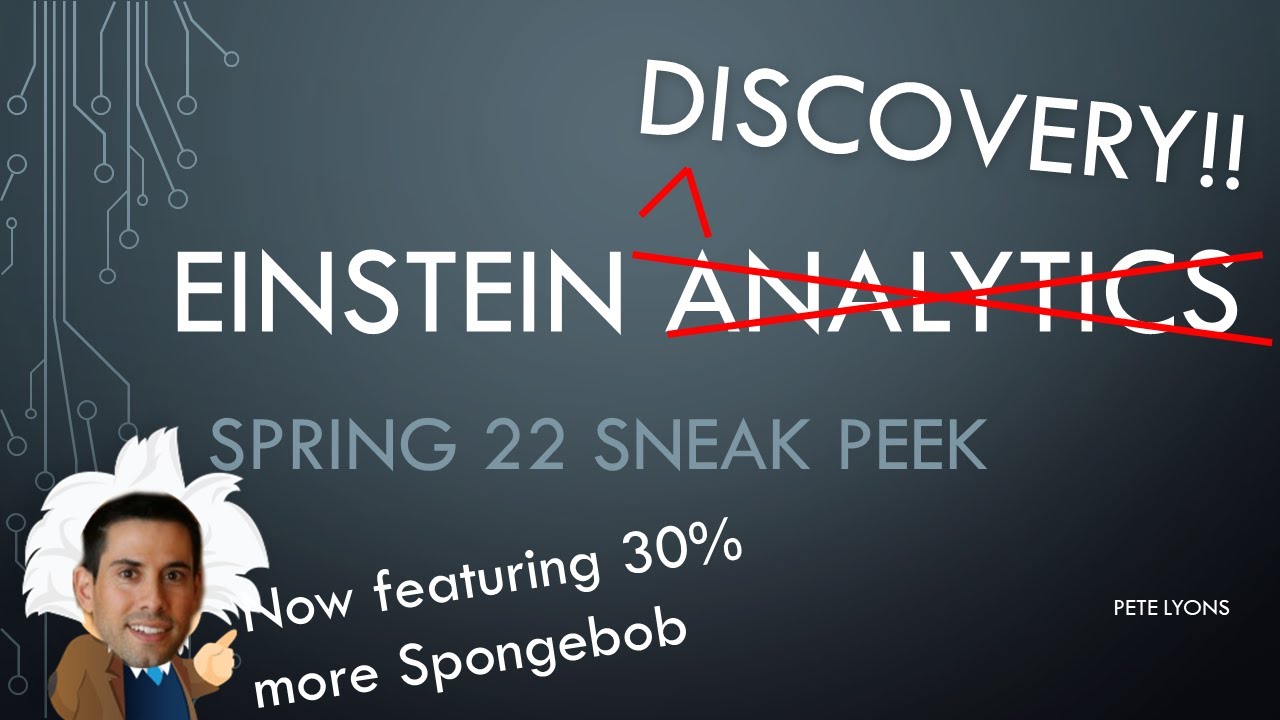Einstein Discovery Spring 22
