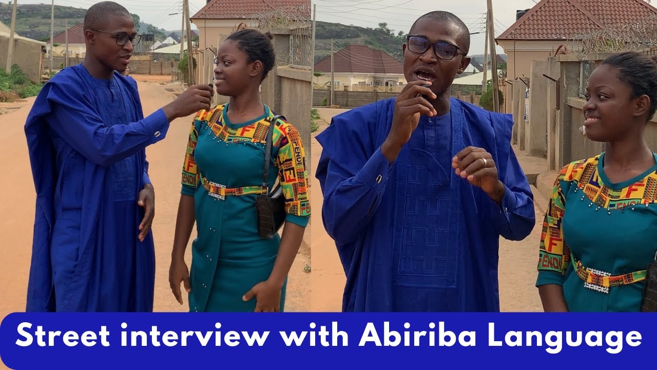 Abiriba Language From Abia State || Street Interview || Talk am For your language