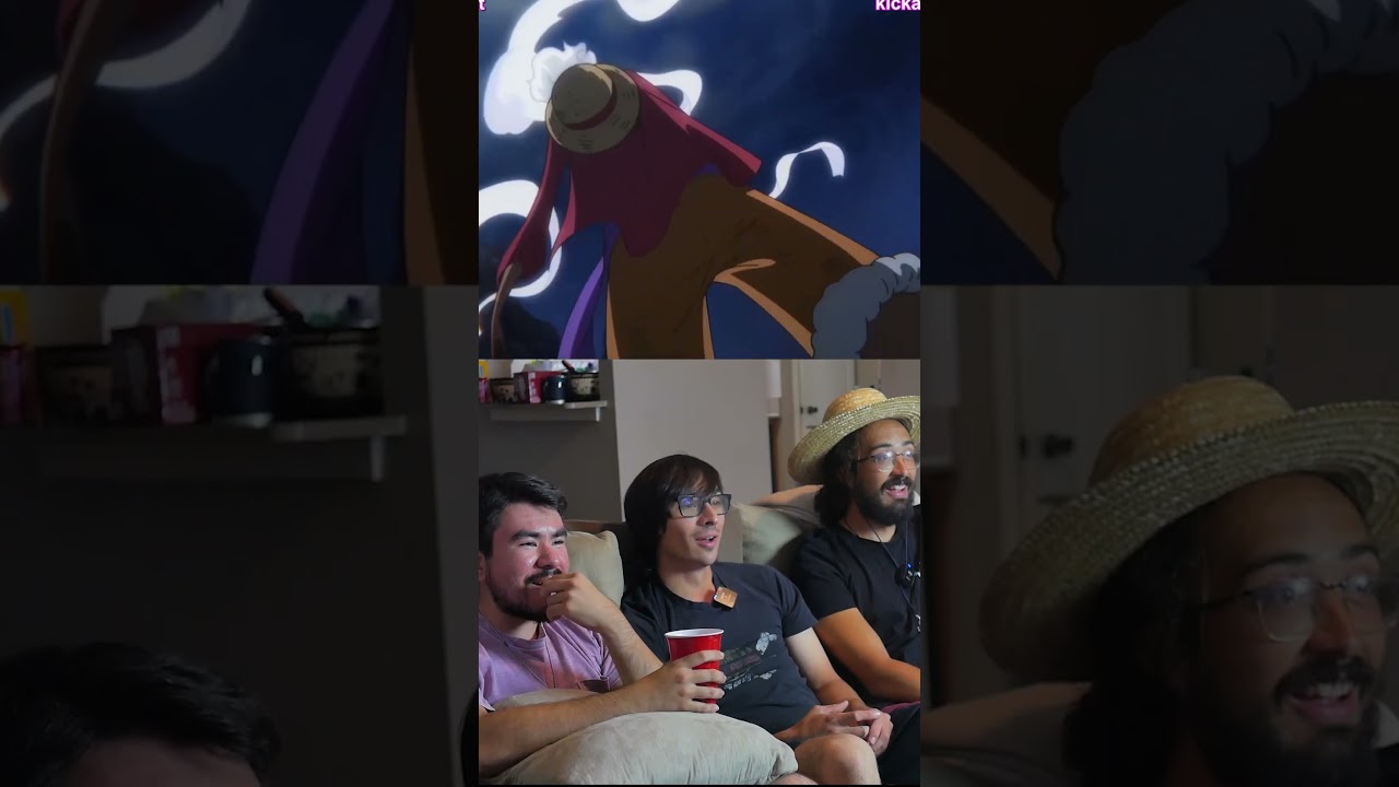 Luffy Gear5th Reveal Live Reaction #luffygear5 #animeliveaction #onepieceliveaction #onepieceep1071