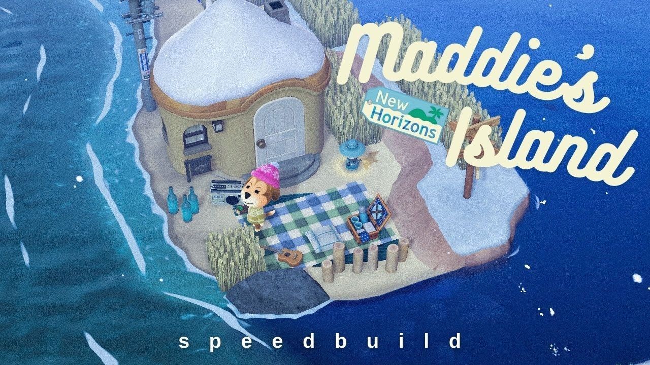 I built maddie a private island! 🌊 ~ animal crossing speedbuild