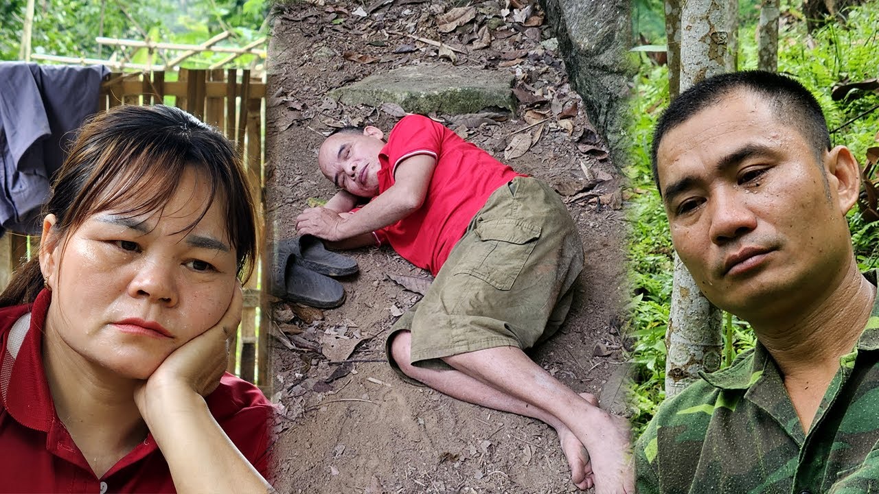 Blind single man: Trying in vain to find his blind grandfather lost in the forest