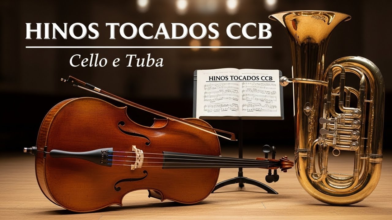LINDOS HINOS CCB - Violoncelo e Tuba