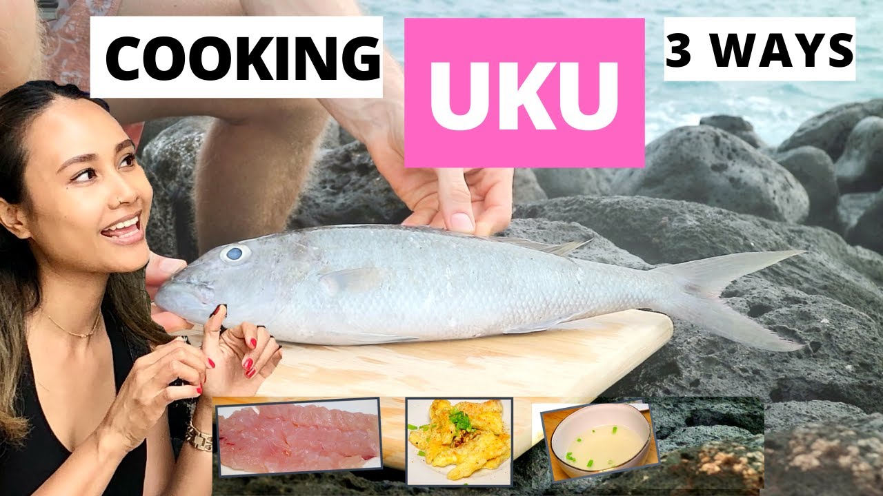 Cooking Uku 3 Ways | Hawaii Shore Fishing