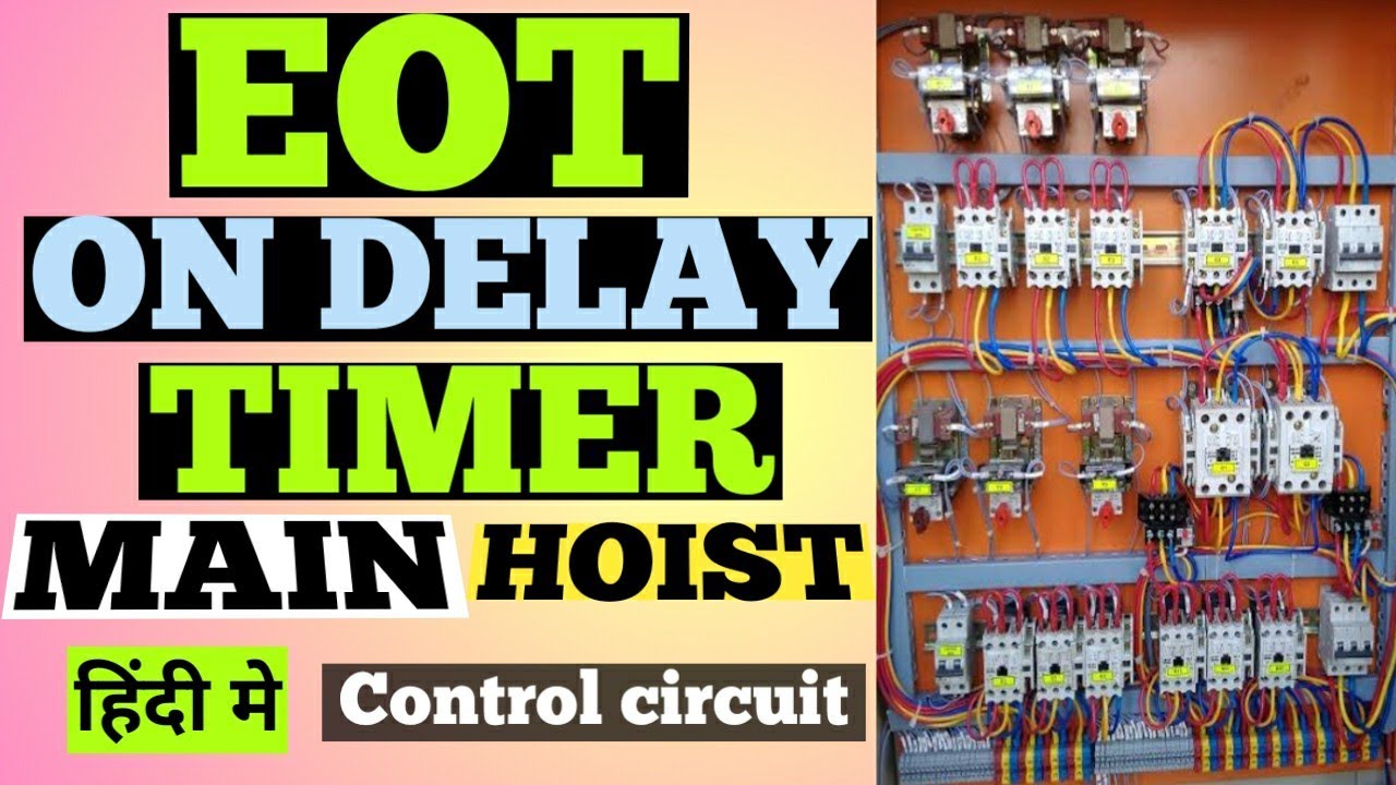 Eot Crane ka Main Hoist 110v Controlling Connection | Electric Overhead Traveling Control Wiring