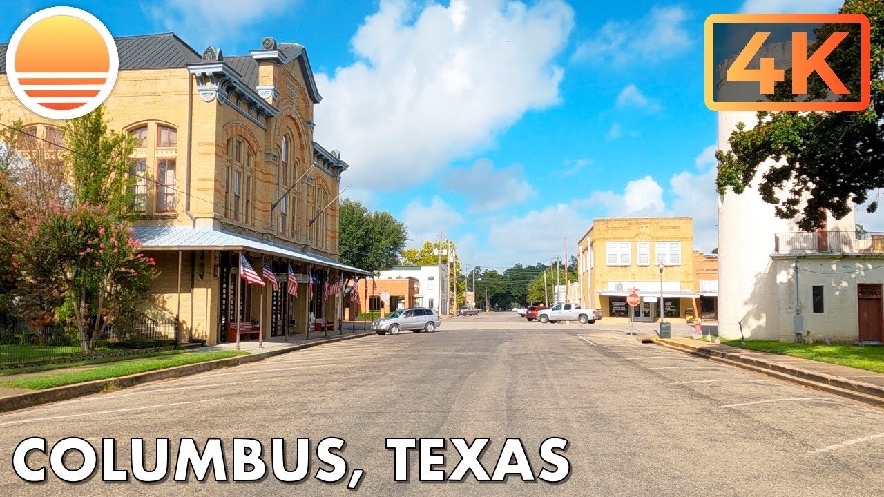 Columbus, Texas!  Drive with me!